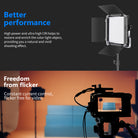 Neewer 530 RGB Led Light with APP Control Metal Shell for Photography